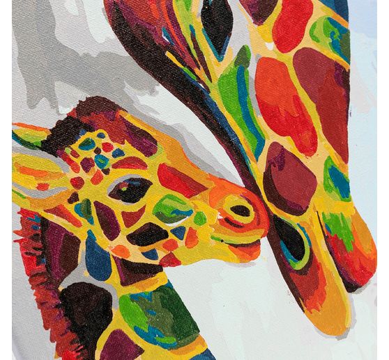 Malen nach Zahlen auf Keilrahmen, 30 x 40 cm