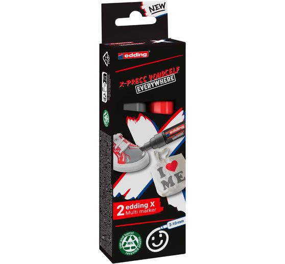 edding 6900 X Multimarker 2er-Set