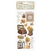 Rub On Transferfolie "Golden Harmony" Suitcase