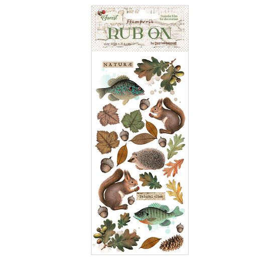 Rub On Transferfolie "Forest"