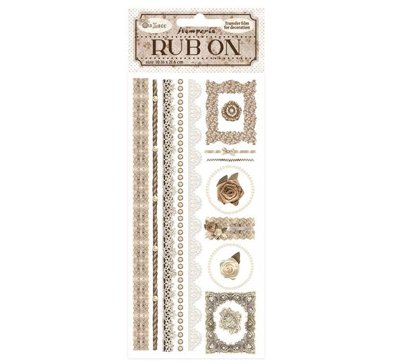 Rub On Transferfolie "Old Lace"
