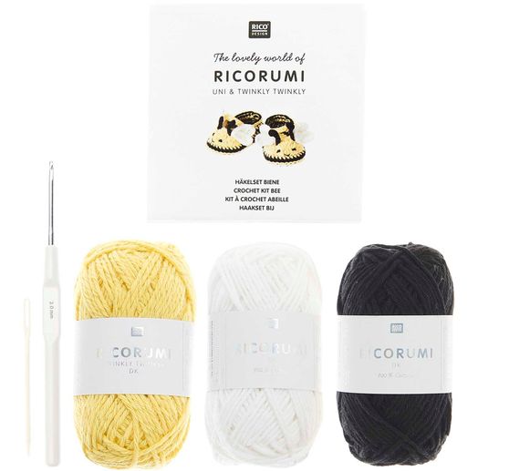 Rico Design Ricorumi Häkelset "Baby Booties"