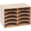 Flexio "Stempelkissen-Box", 10 Fächer Basic Box