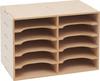 Flexio "Stempelkissen-Box", 10 Fächer