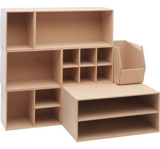 Flexio "Box", 5-teilig, MDF-Holz