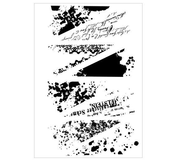 Sizzix Framelits Stanzschablone und Clear Stamps by 49 and Market