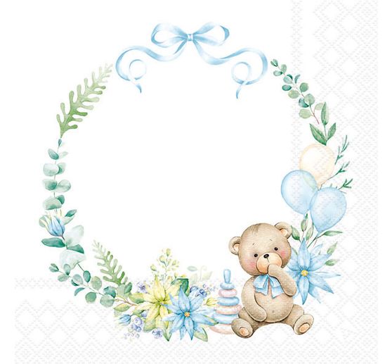 Serviette "Baby Teddy"