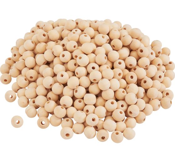 VBS Wooden balls drilled