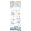 Rub On Transferfolie "Dewdrops" Snowflakes