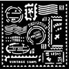 Schablone "Art of Travelling" Stamps