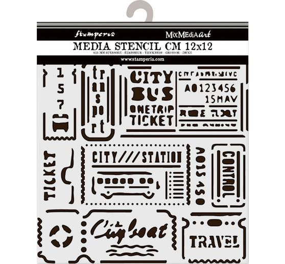Schablone "Art of Travelling"