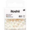 itoshii Perlen, 6 mm Offwhite