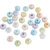 Glasschliffperlen Pastell-Mix