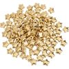 Kunststoffperlen Sterne Goldfarben
