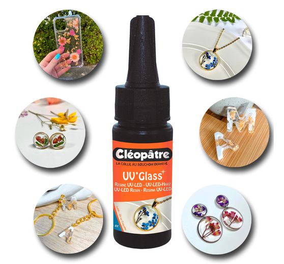 UV-Gießharz "Cléopâtre Resin UV'Glass"