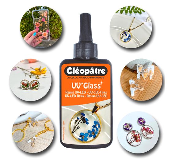 UV-Gießharz "Cléopâtre Resin UV'Glass"