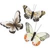 Rico Design "Schmetterling mit Clip" Orangetöne