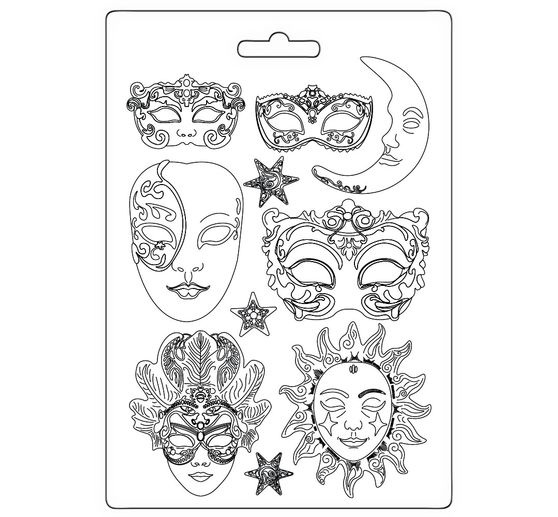 Gießform "Masquerade"