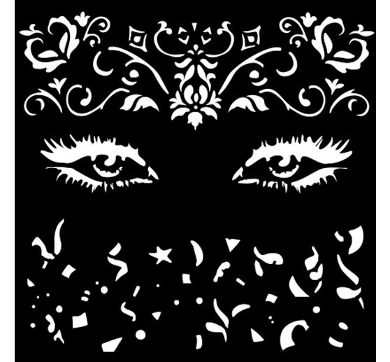 Schablone "Masquerade"