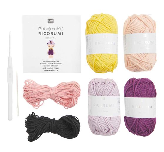 Rico Design Ricorumi Häkelset "Blooming Beauties"
