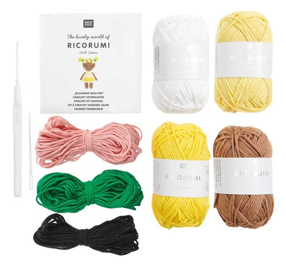 Rico Design Ricorumi Häkelset "Blooming Beauties"