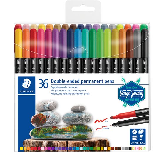 Staedtler Doppelfasermaler permanent
