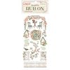 Rub On Transfer paper "House of Roses" Elements