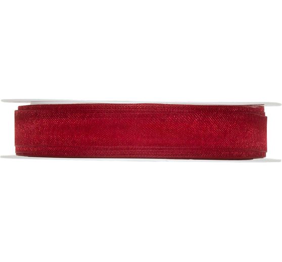 Organza ribbon, 10 mm