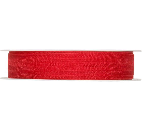 Organza ribbon, 10 mm