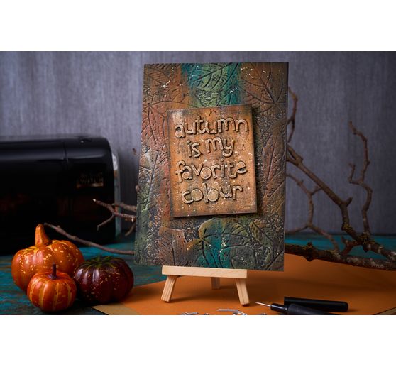 Sizzix A5 3D Embossing template by Tim Holtz