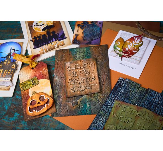 Sizzix A5 3D Embossing template by Tim Holtz
