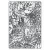 Sizzix A5 3D Embossing template by Tim Holtz Foliage