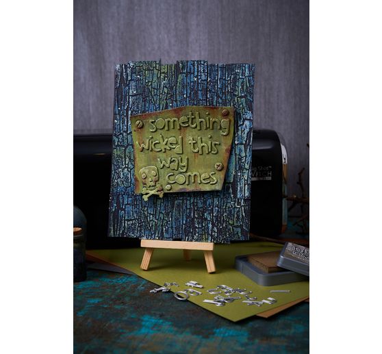 Sizzix A5 3D Embossing template by Tim Holtz