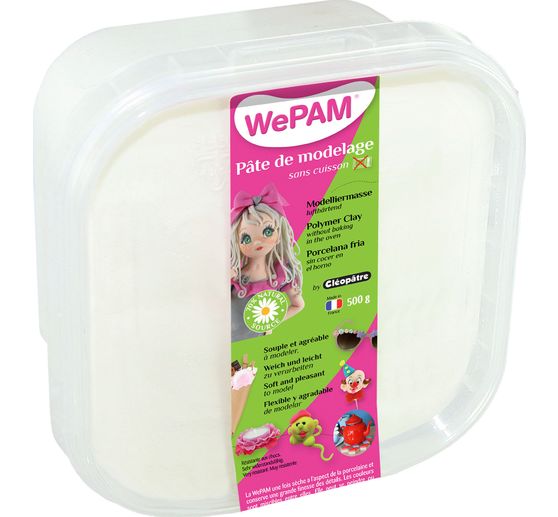 WePAM, luftrocknende Modelliermasse