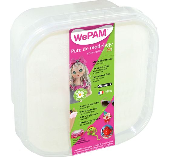 WePAM, luftrocknende Modelliermasse