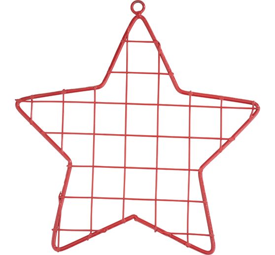 Metal ring star "Grid"