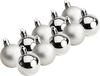 Plastic Christmas balls, 10 pieces, Ø 4.4 cm
