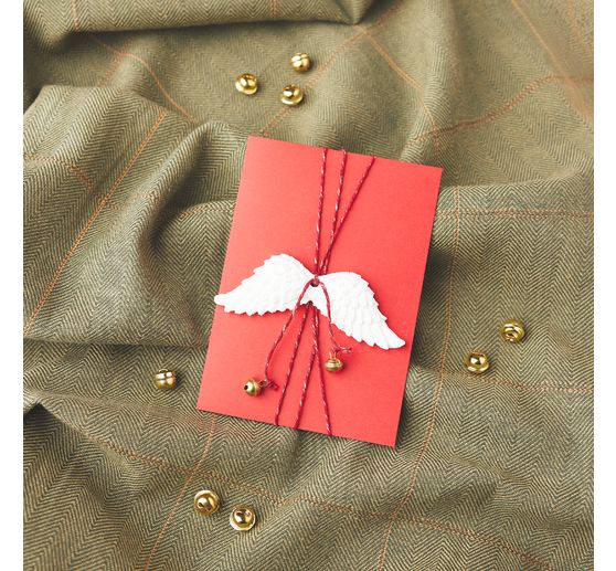 VBS Double cards with envelopes "Classic Xmas", 50 pieces