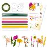 Krepppapier-Blumen-Set