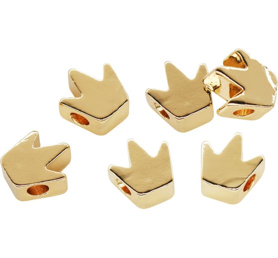 Metal bead crown