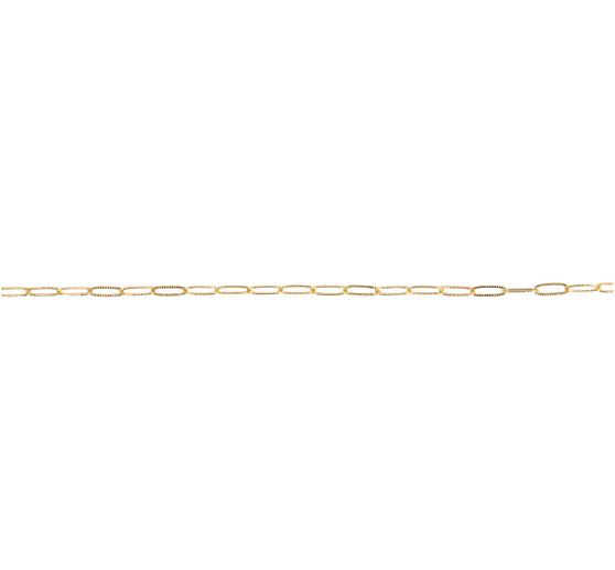 Link chain Paperclip embossed
