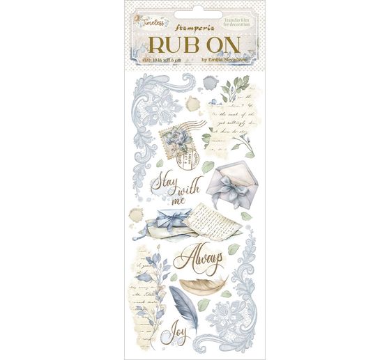 Rub On Transferfolie "Timeless"