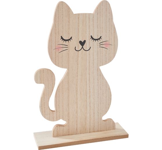 VBS Holz-Figur "Katze"