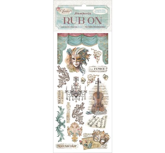 Rub On Transfer paper "Venice"