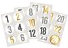 Stickers "Advent numbers"