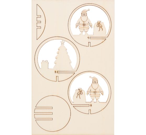 VBS Wooden building kit for acrylic ball