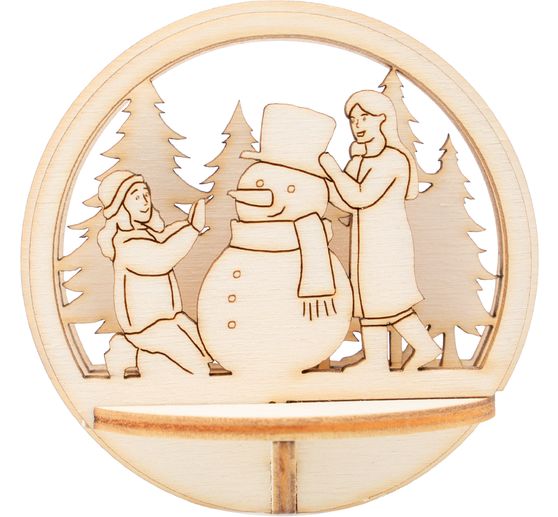 VBS Holz-Steckmotiv für Acrylkugel