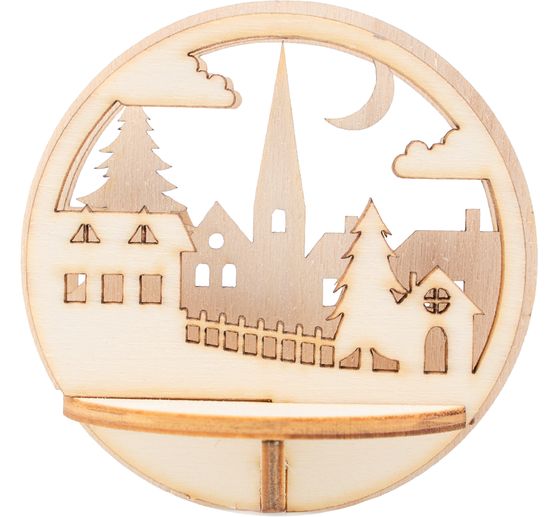 VBS Holz-Steckmotiv für Acrylkugel