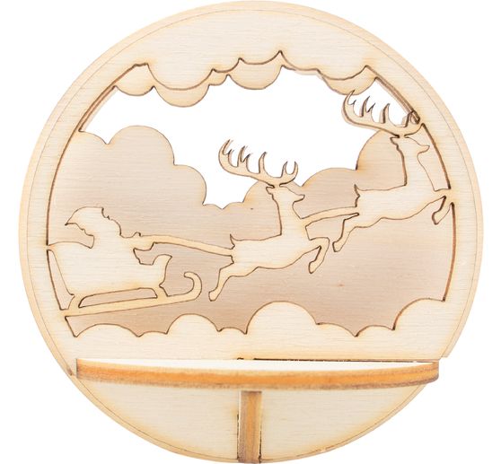 VBS Holz-Steckmotiv für Acrylkugel