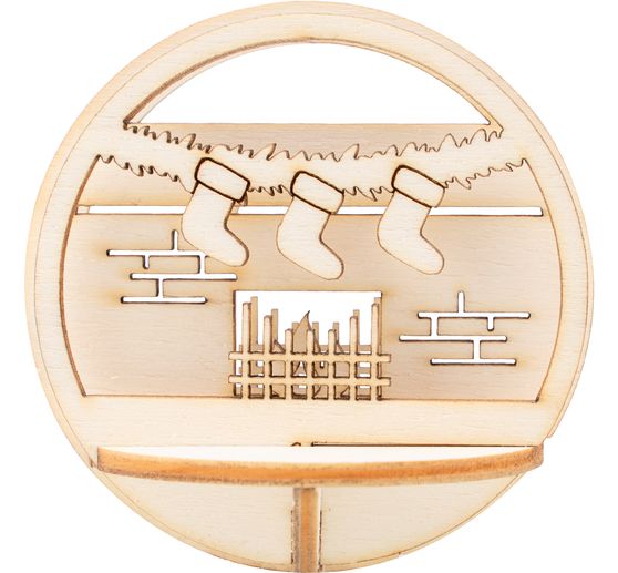 VBS Holz-Steckmotiv für Acrylkugel